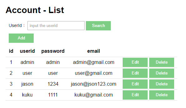 Node.js - Express + MySQL
